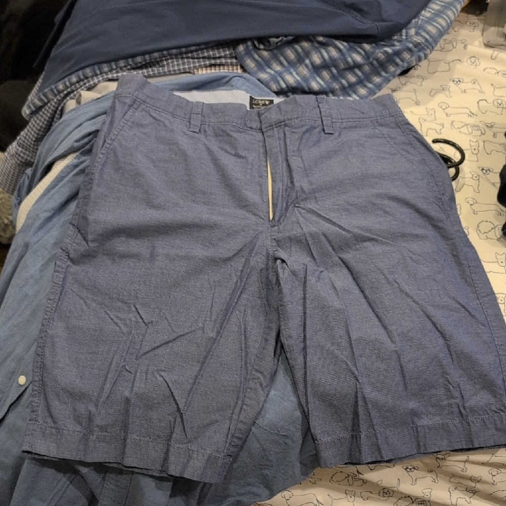 J.Crew Rivington Pants in Navy and Cream